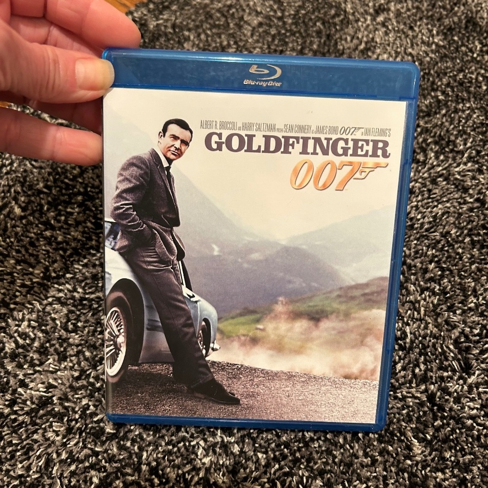Goldfinger 007 Blue-ray Movie